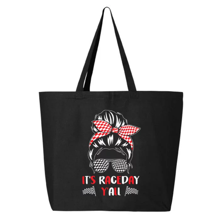 It's Raceday Y'all Car Motor Racing Lovers 25L Jumbo Tote