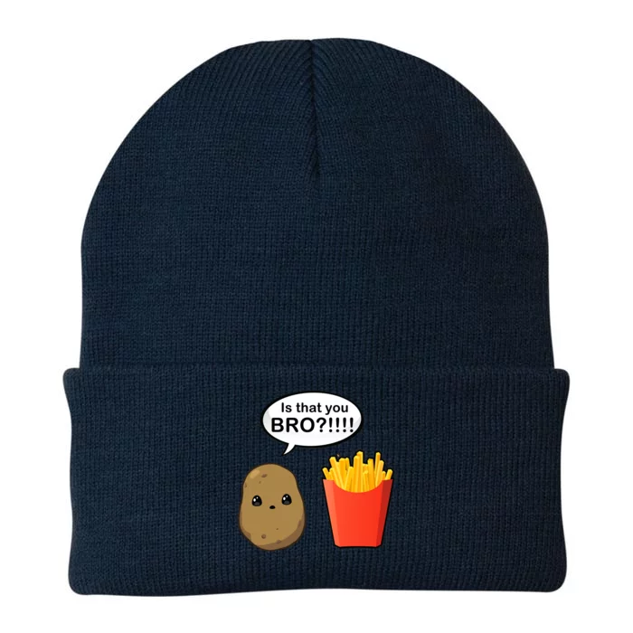 Is That You Bro Funny Cute French Fries Knit Cap Winter Beanie