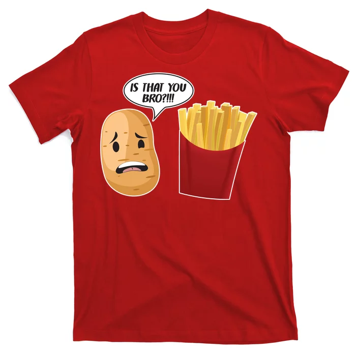 French fries t top shirt