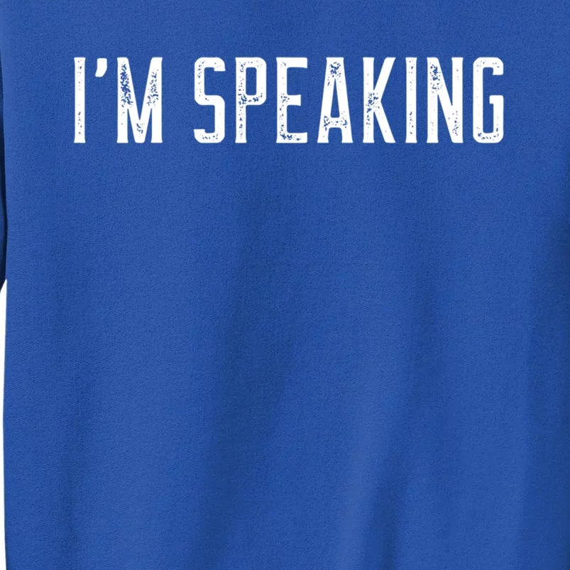 IM Speaking 2020 Vice President Debate Funny Gift Sweatshirt