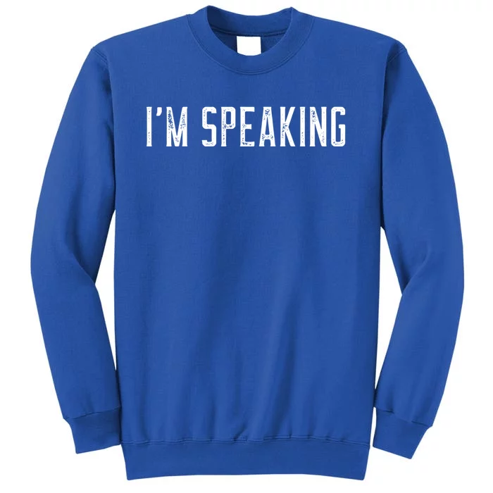 IM Speaking 2020 Vice President Debate Funny Gift Sweatshirt