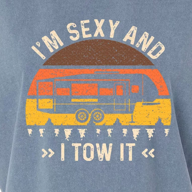 IM Sexy And I Tow It Garment-Dyed Women's Muscle Tee