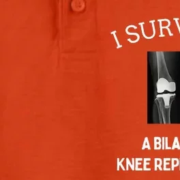 I Survived A Bilateral Knee Replacement Dry Zone Grid Performance Polo