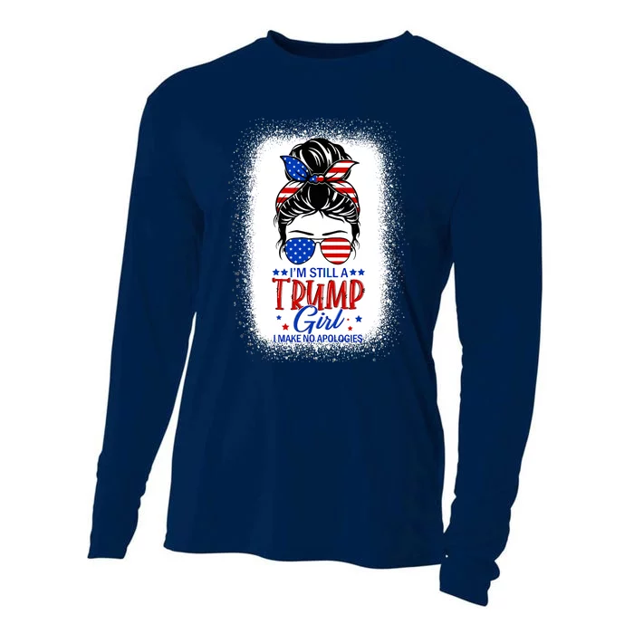 IM Still A Trump Girl I Make No Apologies Trump 2024 Wo Cooling Performance Long Sleeve Crew