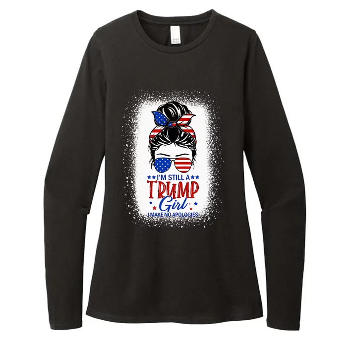 IM Still A Trump Girl I Make No Apologies Trump 2024 Wo Womens CVC Long Sleeve Shirt