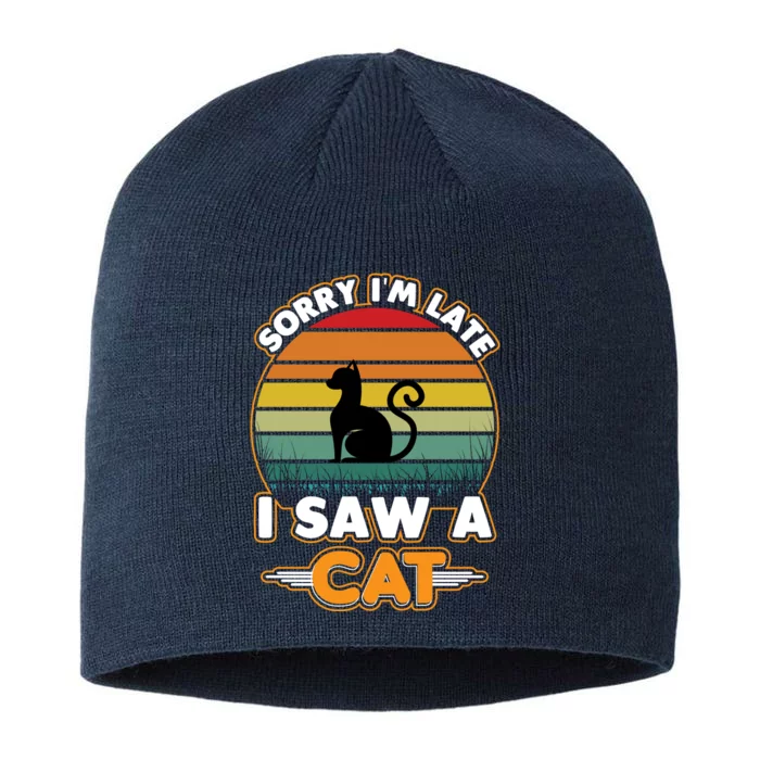 I Saw A Cat 8 1/2in Sustainable Knit Beanie