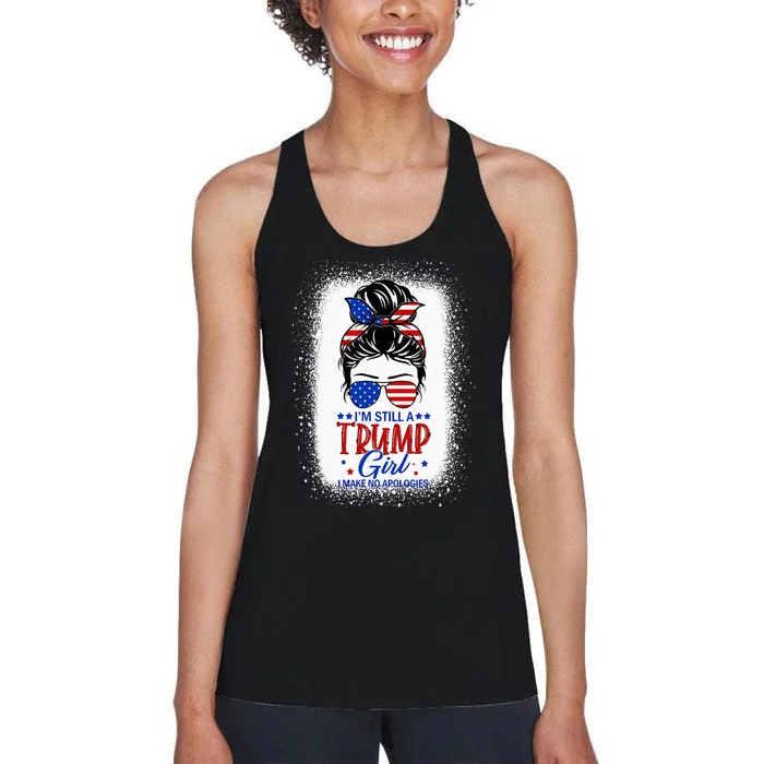 IM Still A Trump Girl I Make No Apologies Trump 2024 Women's Racerback Tank