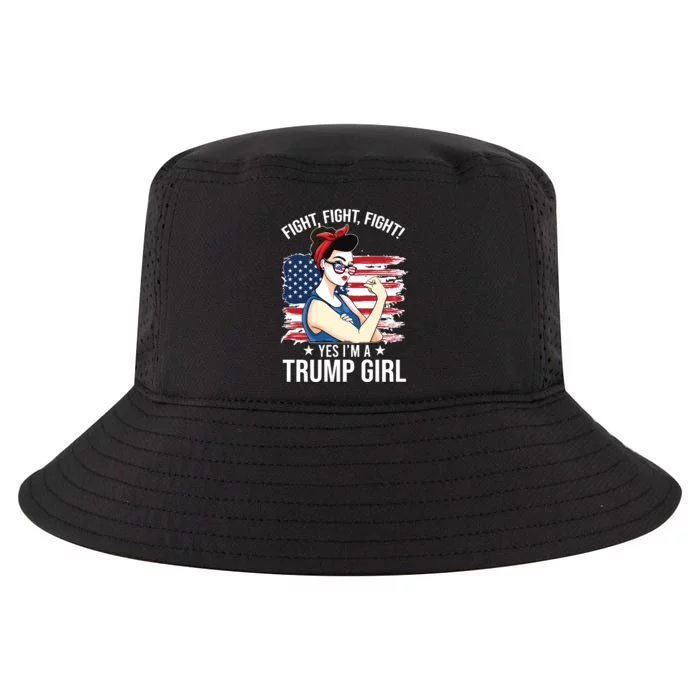 IM Still A Trump Girl I Make No Apologies Cool Comfort Performance Bucket Hat