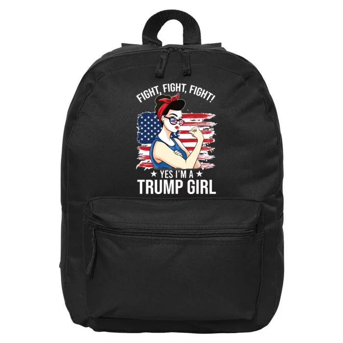 IM Still A Trump Girl I Make No Apologies 16 in Basic Backpack