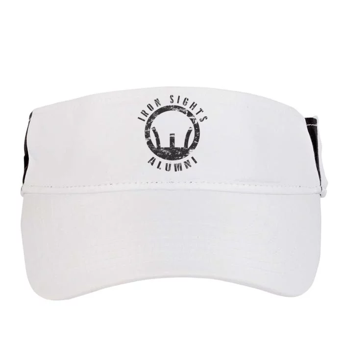 Iron Sights Alumni Boot Camp Shooting Marksmanship Veteran Adult Drive Performance Visor