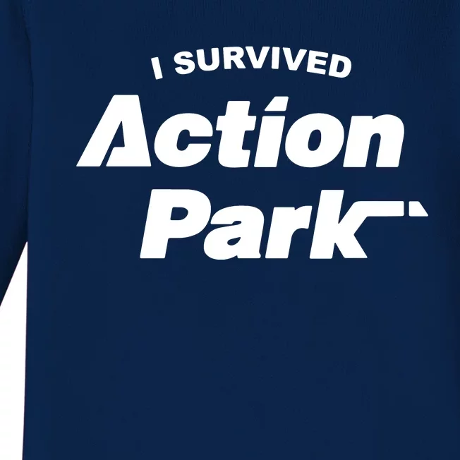 I Survived Action Park Baby Long Sleeve Bodysuit