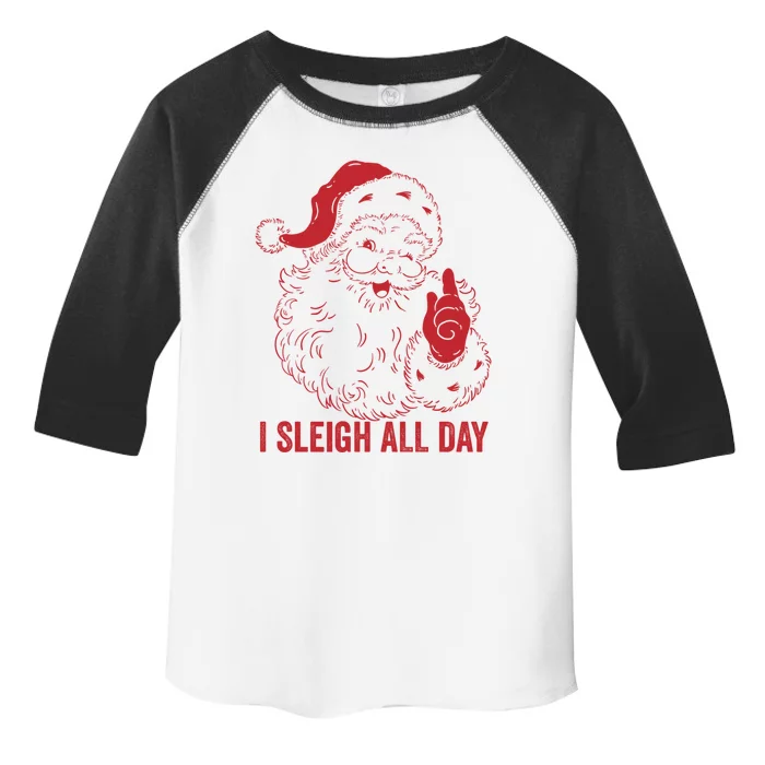 I Sleigh All Day Cool Gift Toddler Fine Jersey T-Shirt