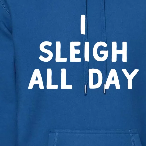 I Sleigh All Day Gift Premium Hoodie