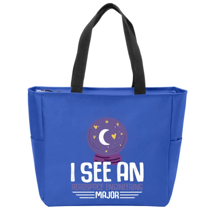 I See An Aerospace Engineering Major Funny Engineer Graphic Great Gift Zip Tote Bag