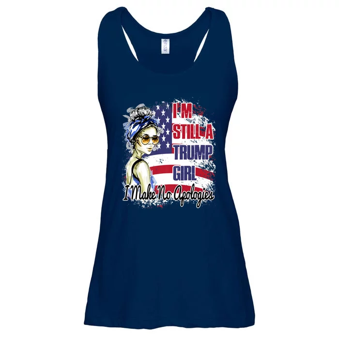 I'm Still A Trump Girl I Make No Apologies Trump 2024 Ladies Essential Flowy Tank