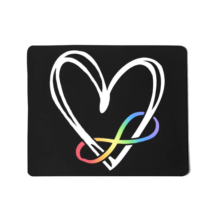 Infinity Symbol Autism Awareness Month Mousepad