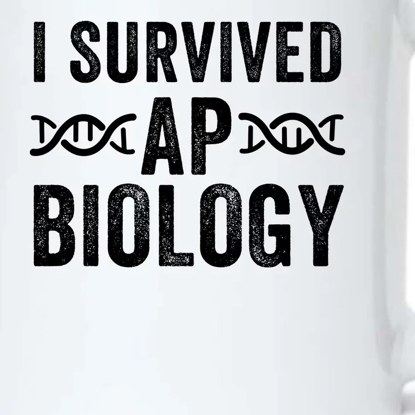 I Survived Ap Biology Ap Bio Exam High School Funny Ap Bio Biology Class Black Color Changing Mug