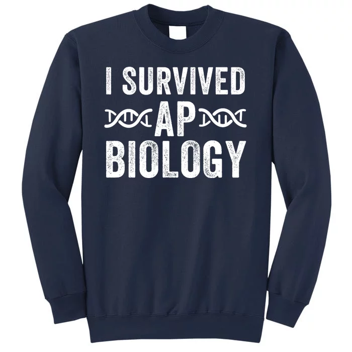 I Survived Ap Biology Ap Bio Exam High School Funny Ap Bio Biology Class Sweatshirt