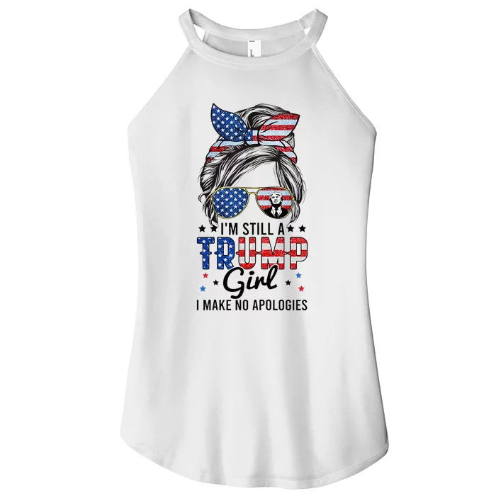 Im Still A Trump Girl I Make No Apologies Trump 2024 Women’s Perfect Tri Rocker Tank