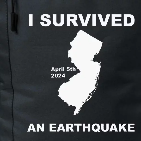 I Survived An Earthquake April 5th 2024 Daily Commute Backpack