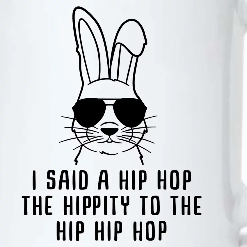 I Said A Hip Hop The Hippity To The Hip Hip Hop Easter Black Color Changing Mug