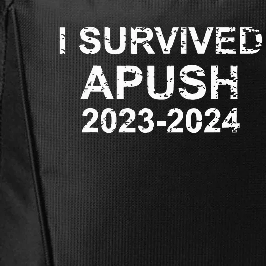 I Survived Apush 2024 For Students Teachers City Backpack