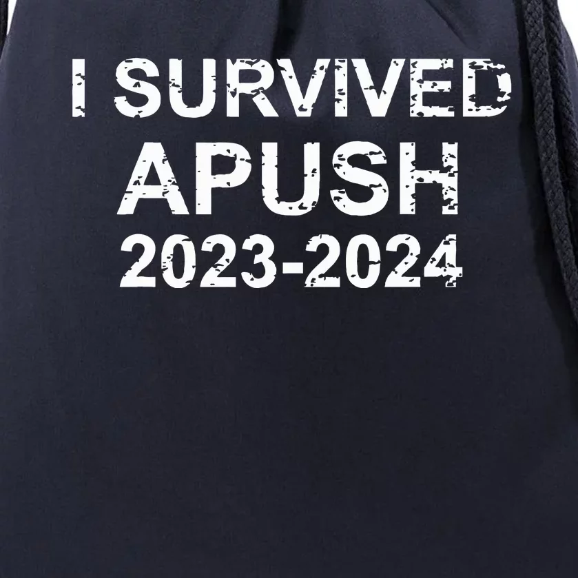 I Survived Apush 2024 For Students Teachers Drawstring Bag