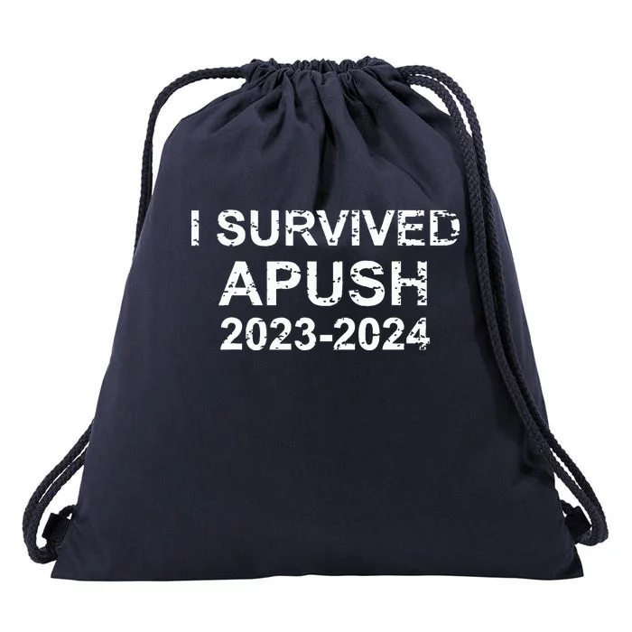 I Survived Apush 2024 For Students Teachers Drawstring Bag