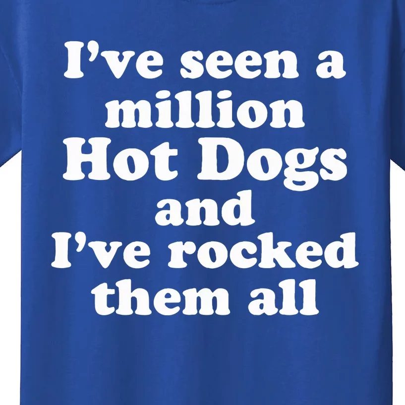 Ive Seen A Million Hot Dogs Kids T-Shirt