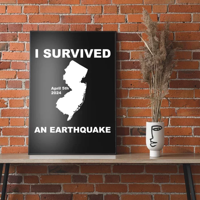 I Survived An Earthquake April 5th 2024 Poster