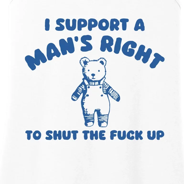 I Support A Man Right Ladies Essential Tank