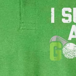 I Suck At Golf Funny Saying Sarcastic Golfing Golf Softstyle Adult Sport Polo