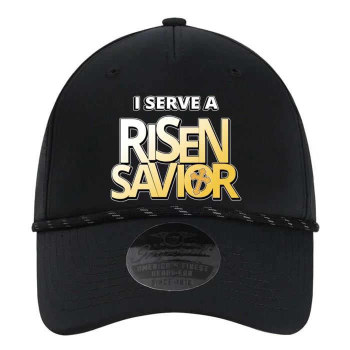 I Serve A Risen Savior Christian Faith Performance The Dyno Cap