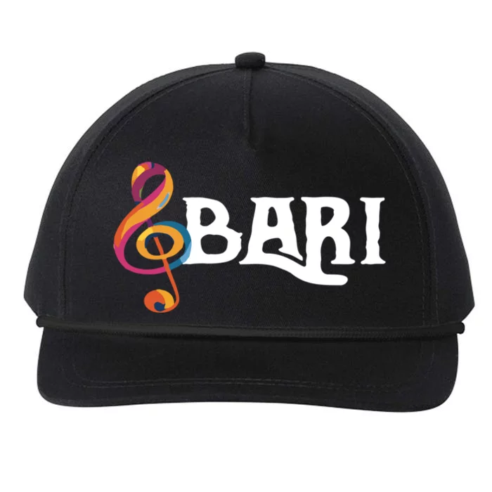 I Sing Baritone Barbershop Quartet Vocal Singer Gift Snapback Five-Panel Rope Hat