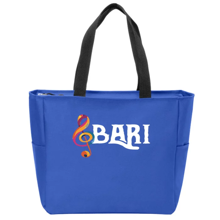 I Sing Baritone Barbershop Quartet Vocal Singer Gift Zip Tote Bag