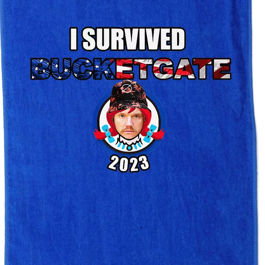 I Survived Bucketgate 2023 Premium Platinum Collection Golf Towel