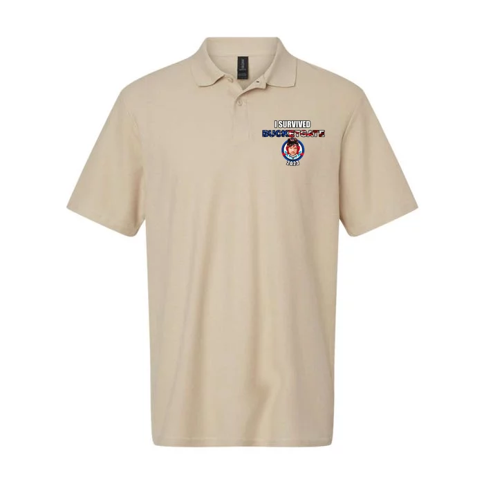 I Survived Bucketgate 2023 Premium Softstyle Adult Sport Polo