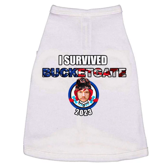 I Survived Bucketgate 2023 Premium Doggie Tank