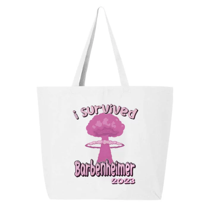 I Survived Barbenheimer Oppenheimer Barb!e Barbieheimer Active 25L Jumbo Tote