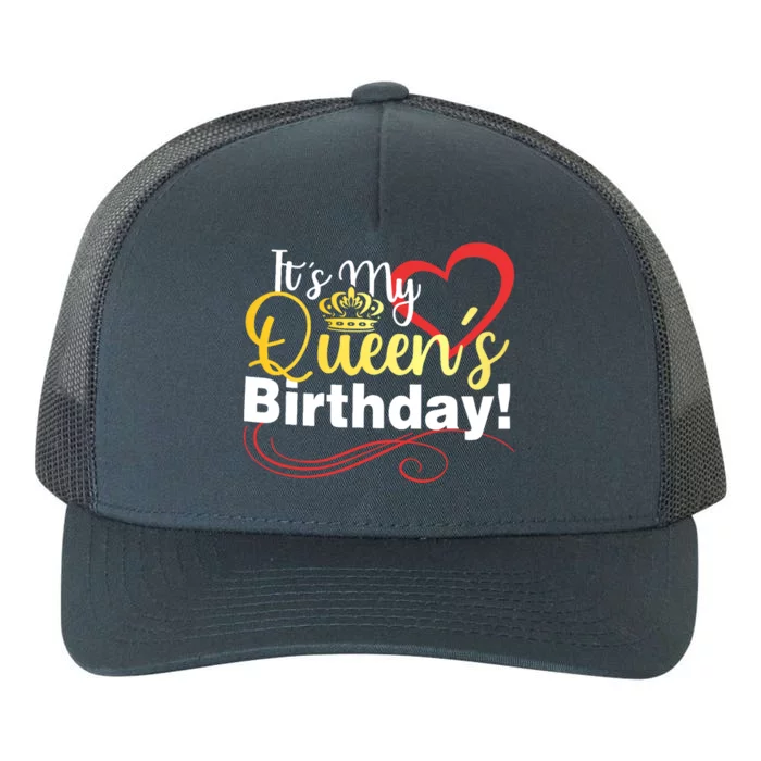 In September Birthday Queens Are Born Yupoong Adult 5-Panel Trucker Hat