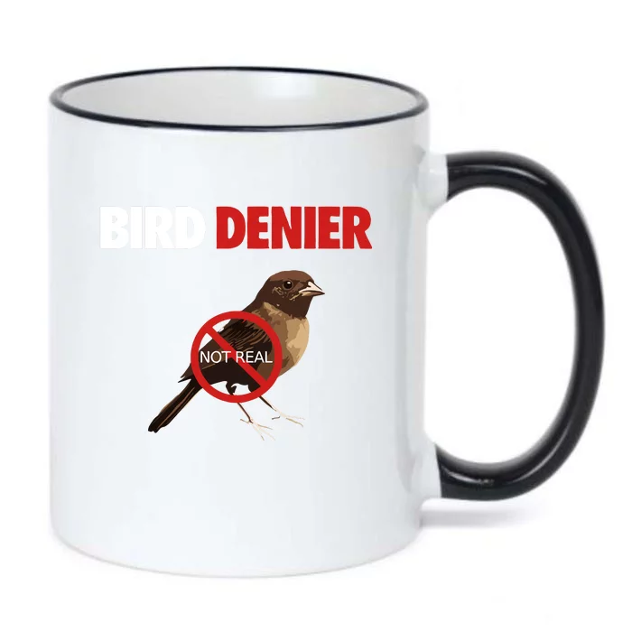 Illegal Shirts Bird Denier Not Real Black Color Changing Mug