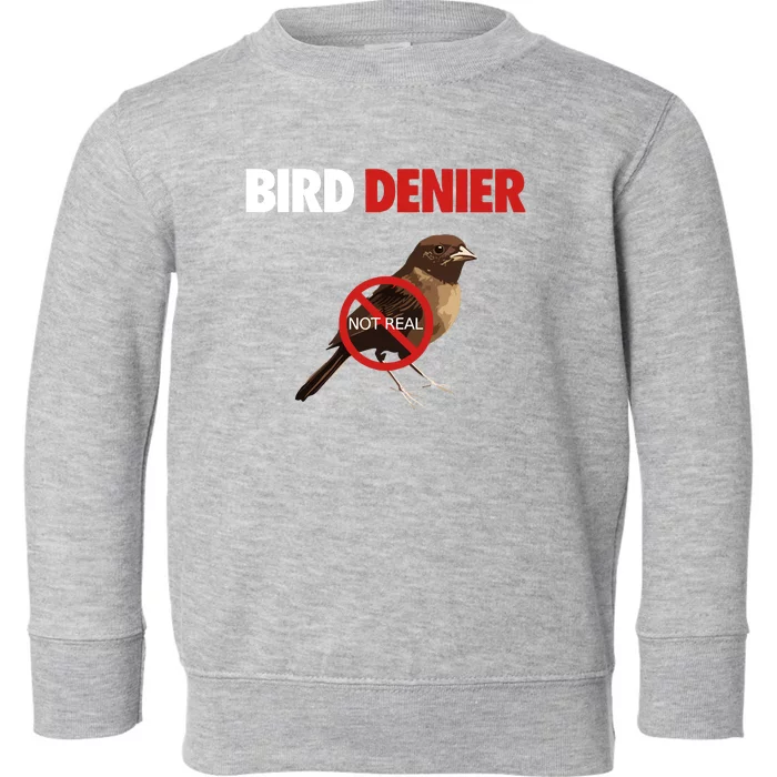 Illegal Shirts Bird Denier Not Real Toddler Sweatshirt