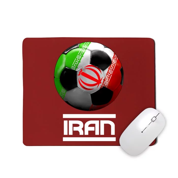 Iran Soccer Ball Mousepad