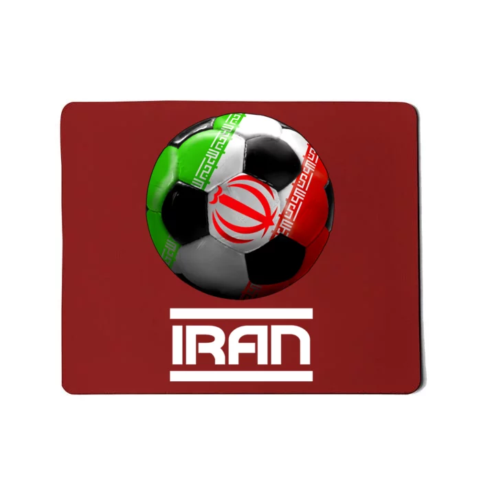 Iran Soccer Ball Mousepad