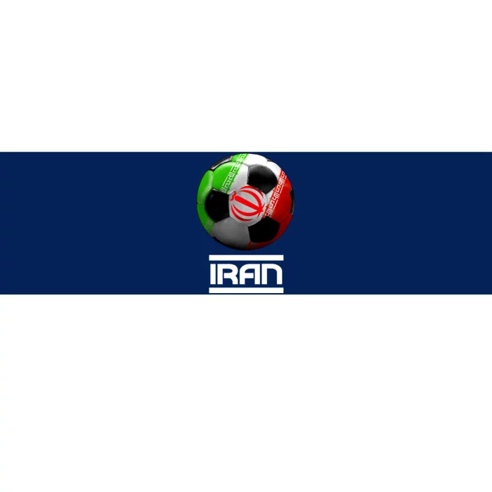 Iran Soccer Ball Bumper Sticker