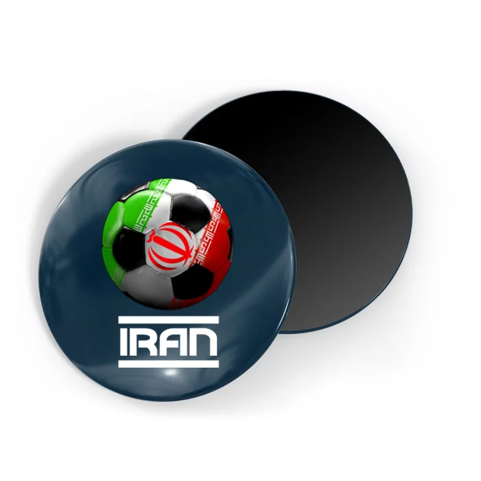 Iran Soccer Ball Magnet