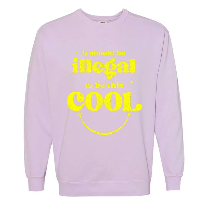 It Should Be Illegal To Be This Cool Garment-Dyed Sweatshirt