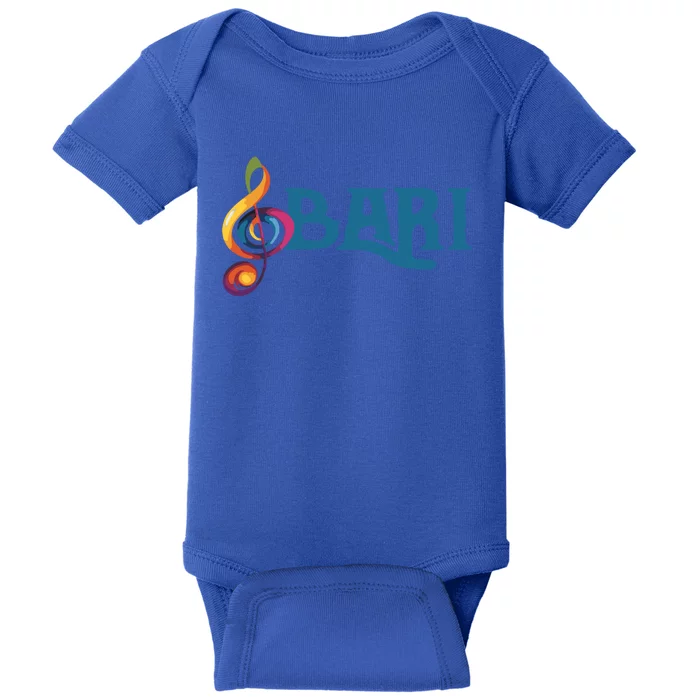 I Sing Baritone Barbershop Quartet Vocal Singer Funny Gift Baby Bodysuit