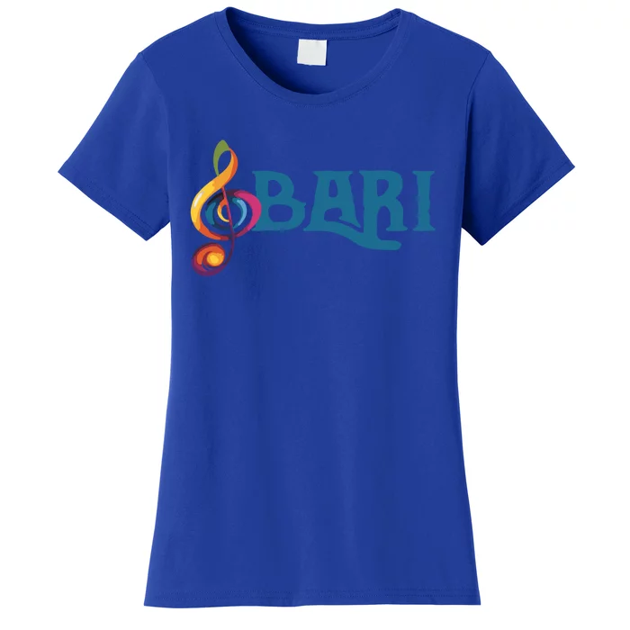 I Sing Baritone Barbershop Quartet Vocal Singer Funny Gift Women's T-Shirt