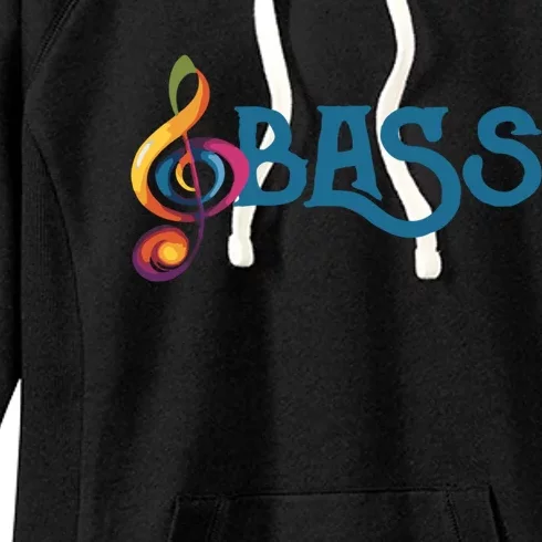 I Sing Bass Barbershop Quartet Vocal Singer Gift Women's Fleece Hoodie